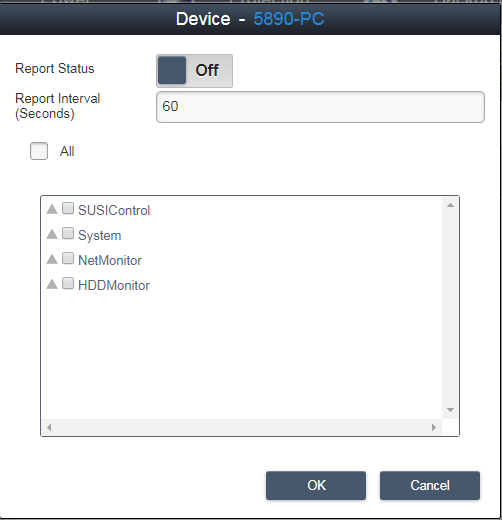 Hard-disk auto report