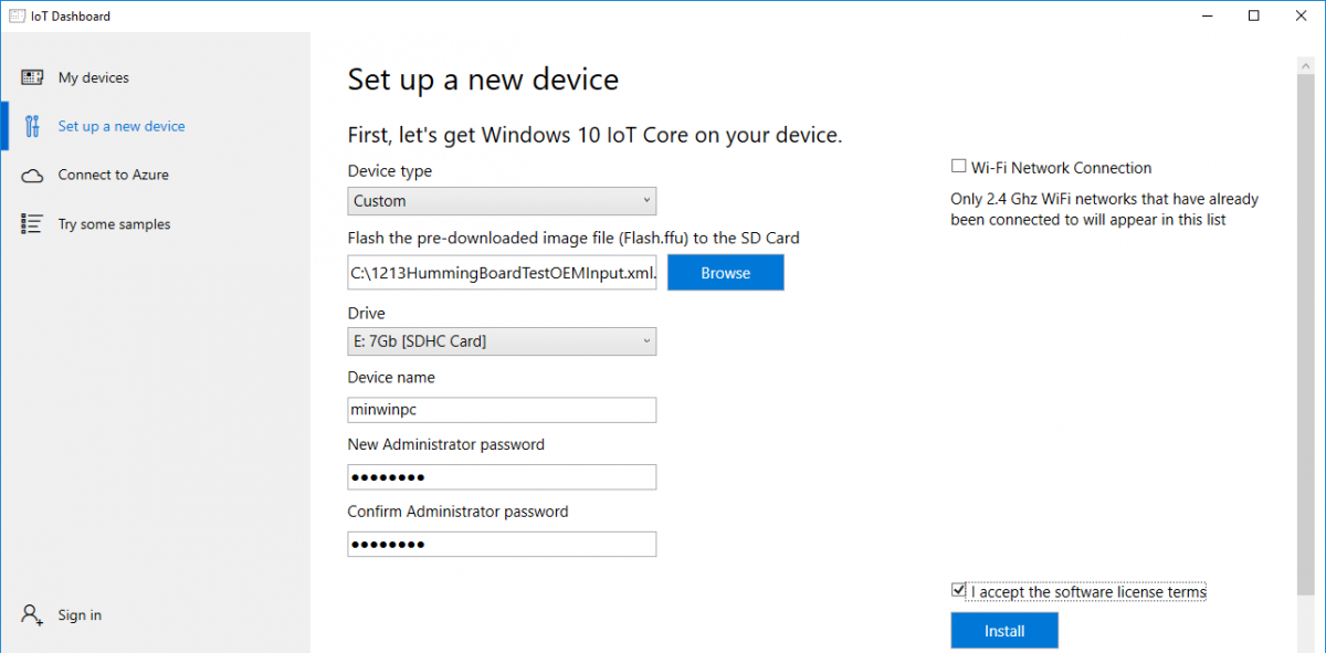 IoTGateway/BSP/Windows10 IoT Core ESSWIKI